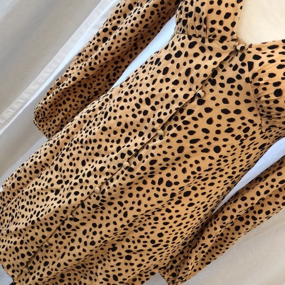 Billabong Days On End Leopard print dress. Size S. - Picture 6 of 13